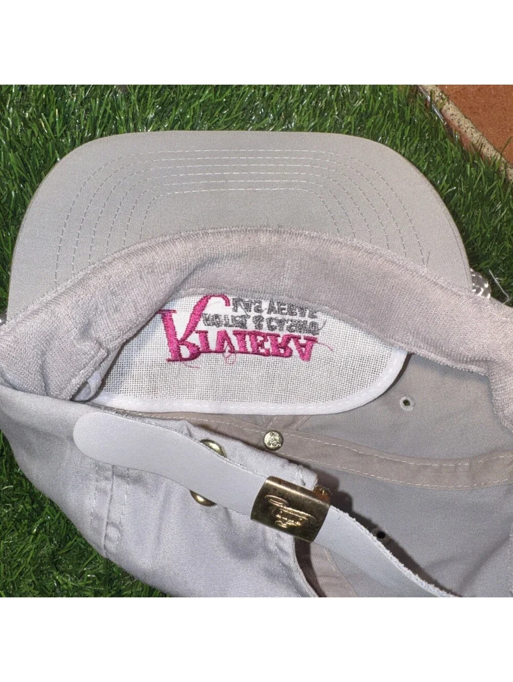 VTG 80’s Riviera Hotel & Casino Las Vegas Rope Bill Leather Strap Hat